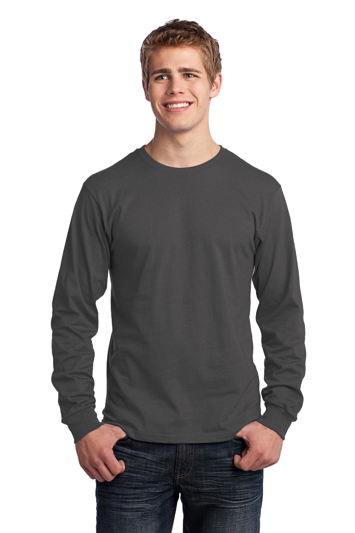 Port & Company® Long Sleeve Core Cotton Tee. PC54LS