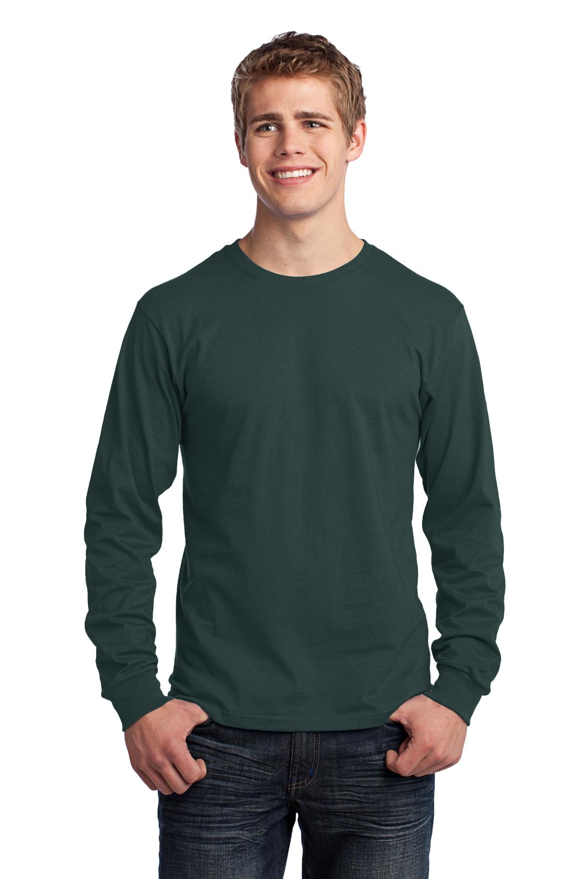 Port & Company® Long Sleeve Core Cotton Tee. PC54LS