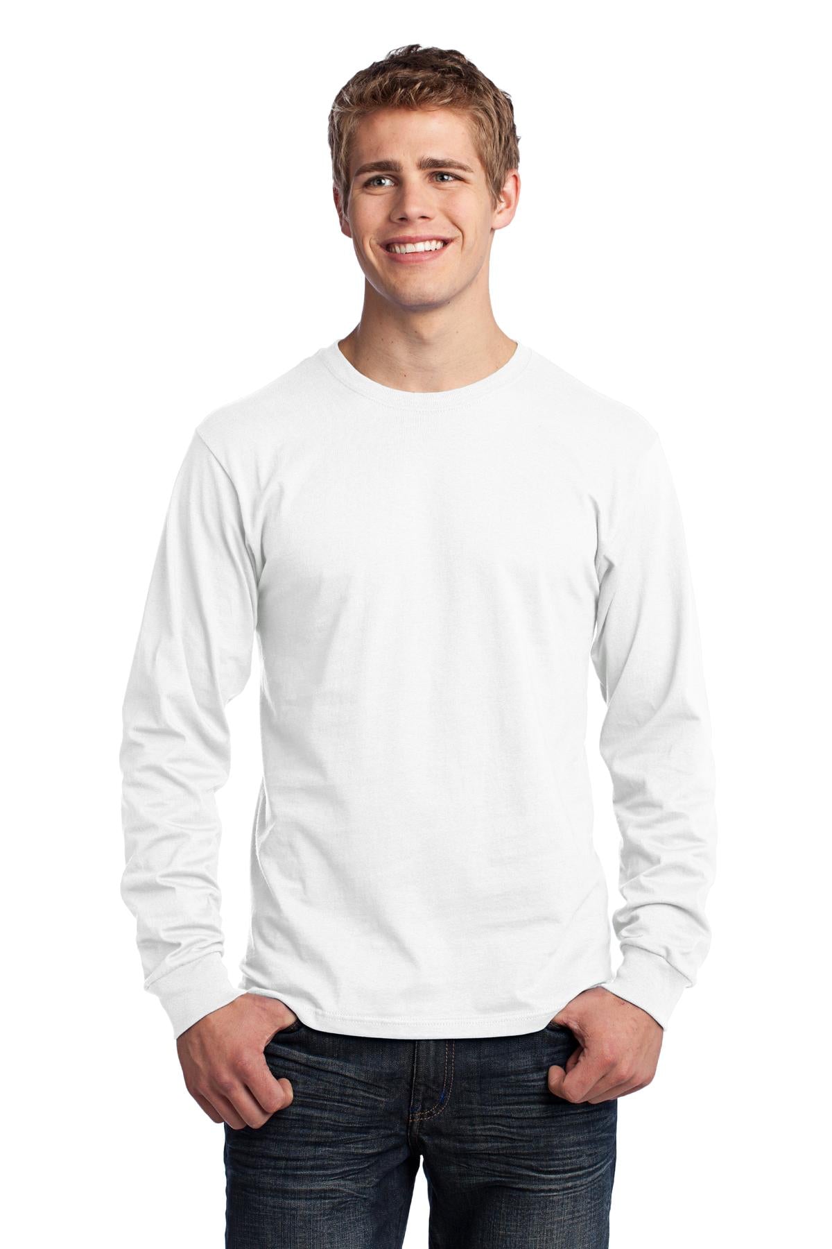 Port & Company® Long Sleeve Core Cotton Tee. PC54LS