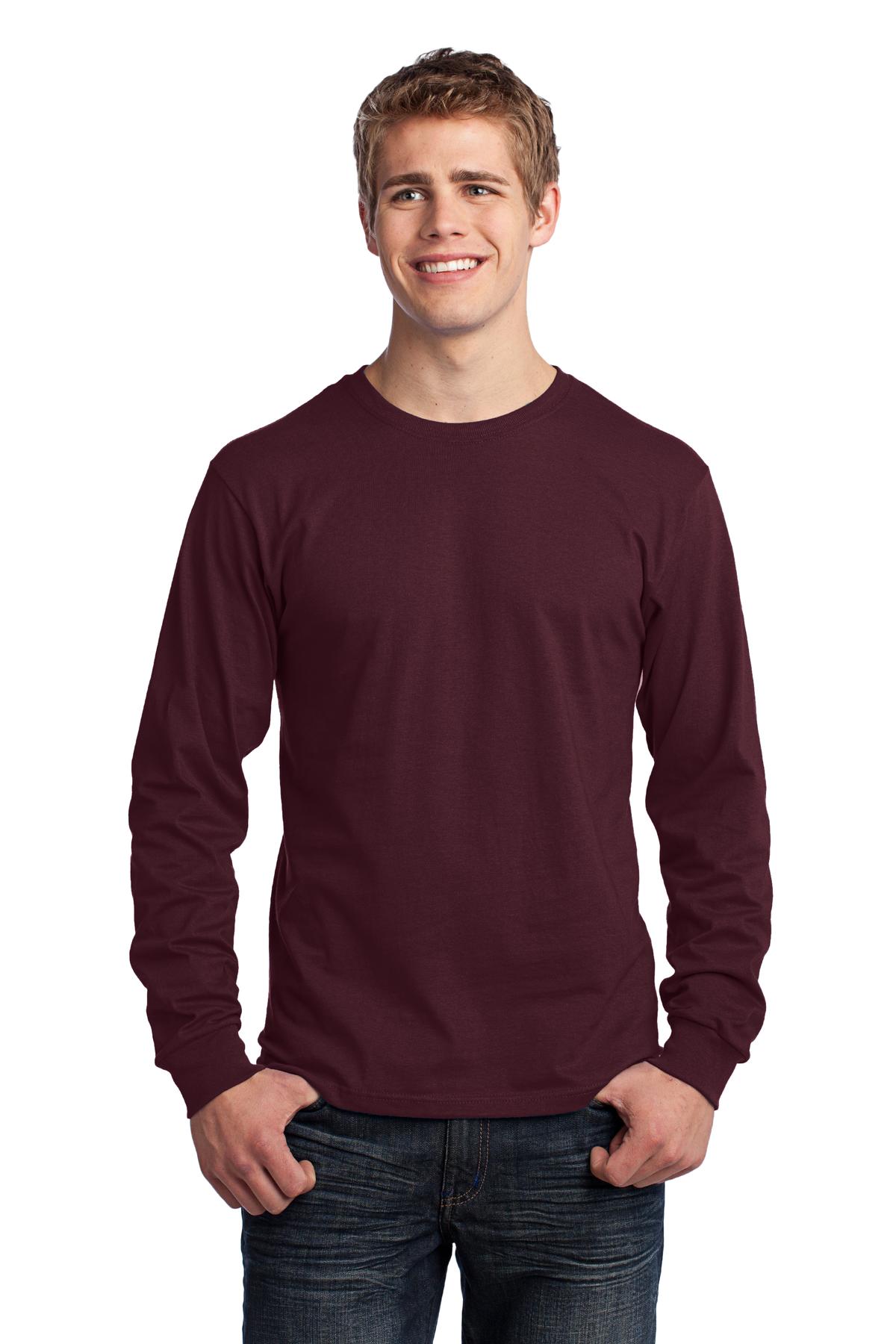 Port & Company® Long Sleeve Core Cotton Tee. PC54LS